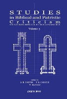 Book Cover for Studies in Biblical and Patristic Criticism (Vol 3) by S. R. Driver