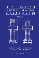 Book Cover for Studies in Biblical and Patristic Criticism (Vol 5) by S. R. Driver