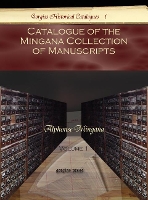 Book Cover for Catalogue of the Mingana Collection of Manuscripts (Vol 1) by Alphonse Mingana