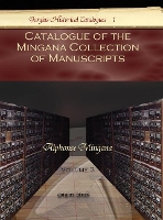 Book Cover for Catalogue of the Mingana Collection of Manuscripts (Vol 3) by Alphonse Mingana