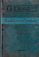 Book Cover for Chaldean-Arabic Dictionary by Jacques Eugène Manna