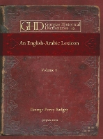 Book Cover for An English-Arabic Lexicon (Vol 1) by George Badger