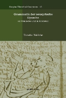 Book Cover for Grammatik der neusyrische Sprache by Ralph Marcus