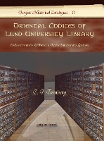 Book Cover for Oriental Codices of Lund University Library by C Tornberg