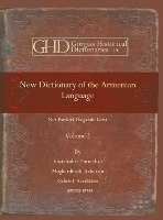 Book Cover for New Dictionary of the Armenian Language (vol 2) by Khatchadro Surmelian, Mogherditsch Avkerian, Gabriel Avedikian