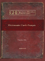 Book Cover for Dictionnaire Curde-Français by Auguste Jaba