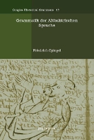 Book Cover for Grammatik der Altbaktrischen Sprache by Friedrich Spiegel