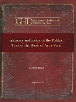 Book Cover for Glossary and Index of the Pahlavi Text of the Book of Arda Viraf by Martin Haug