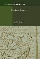 Book Cover for Persische Studien by Paul Anton de Lagarde