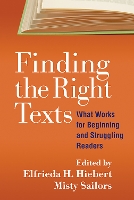 Book Cover for Finding the Right Texts by Elfrieda H. Hiebert