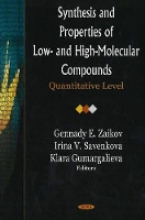 Book Cover for Synthesis & Properties of Low- & High-Molecular Compounds by Gennady E Zaikov