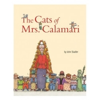 Book Cover for The Cats of Mrs. Calamari by John Stadler