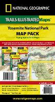 Book Cover for Yosemite National Park, Map Pack Bundle by National Geographic Maps