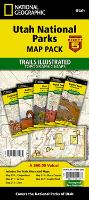 Book Cover for Utah National Parks [map Pack Bundle] Adventure Map by National Geographic Maps