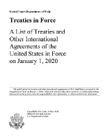 Book Cover for Treaties in Force 2020 by Us Department of State