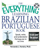 Book Cover for The Everything Learning Brazilian Portuguese Book by Fernanda, PhD Ferreira