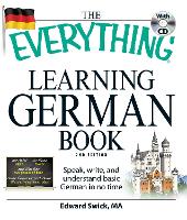 Book Cover for The Everything Learning German Book by Edward Swick