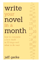 Book Cover for Write Your Novel in a Month by Jeff Gerke