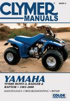 Book Cover for Yamaha YFM80 Moto-4, Badger and Raptor ATV (1985-2008) Service Repair Manual by Haynes Publishing