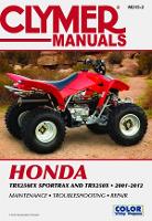 Book Cover for Honda TRX250 Sportrax Series ATV (2001-2012) Service Repair Manual by Haynes Publishing