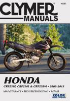 Book Cover for Honda CRF230F (2003-2013), CRF230L & CRF230M (2008-2009) Motorcycle Service Repair Manual by Haynes Publishing