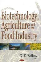 Book Cover for Biotechnology, Agriculture & the Food Industry by G E Zaikov