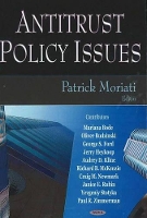 Book Cover for Antitrust Policy Issues by Patrick Moriati