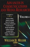 Book Cover for Advances in Communications & Media Research by William H Miller