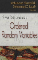 Book Cover for Recent Developments in Ordered Random Variables by Mohammad Ahsanullah