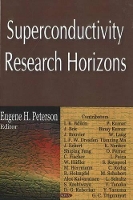 Book Cover for Superconductivity Research Horizons by Eugene H Peterson