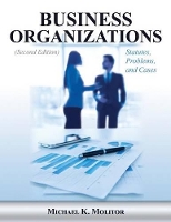 Book Cover for Business Organizations by Michael K Molitor