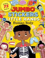 Book Cover for Jumbo Stickers for Little Hands: Human Body by Jomike Tejido