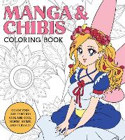 Book Cover for Manga & Chibis Coloring Book by Walter Foster Creative Team