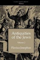 Book Cover for Antiquities of the Jews volume 2 by Flavius Josephus