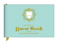 Book Cover for Knock Knock Bathroom Guest Book by Knock Knock