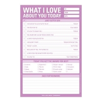 Book Cover for Knock Knock What I Love about You Today Pad by Knock Knock