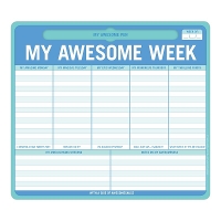 Book Cover for Knock Knock My Awesome Week Pen to Paper Mousepad by Knock Knock