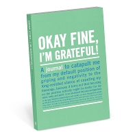 Book Cover for Knock Knock Okay Fine, I`m Grateful Mini Inner Truth Journal by Knock Knock