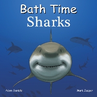 Book Cover for Bath Time Sharks by Adam Gamble, Mark Jasper