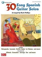 Book Cover for 30 Easy Spanish Guitar Solos by Mark Phillips