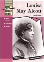 Book Cover for Louisa May Alcott by Elizabeth Silverthorne