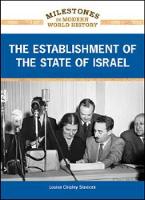 Book Cover for The Establishment of the State of Israel by Louise Slavicek