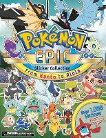 Book Cover for Pokémon Epic Sticker Collection: From Kanto to Alola by Pikachu Press