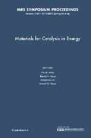 Book Cover for Materials for Catalysis in Energy: Volume 1446 by Deen Jiang