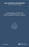 Book Cover for Fundamentals of Gels and Self-Assembled Polymer Systems: Volume 1622 by Ferenc National Institutes of Health, Bethesda Horkay