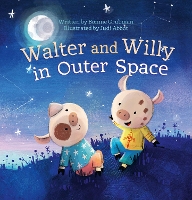 Book Cover for Walter and Willy in Outer Space by Bonnie Grubman