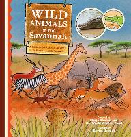 Book Cover for Wild Animals of the Savannah. A Picture Book about Animals with Stories and Information by Marja Baeten