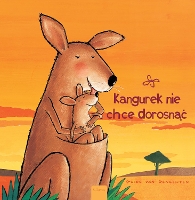 Book Cover for Kangurek nie chce dorosn?? (Little Kangaroo, Polish) by Guido Genechten