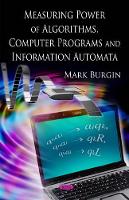 Book Cover for Measuring Power of Algorithms, Programs & Automata by Mark Burgin