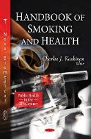 Book Cover for Handbook of Smoking & Health by Nova Science Publishers Inc